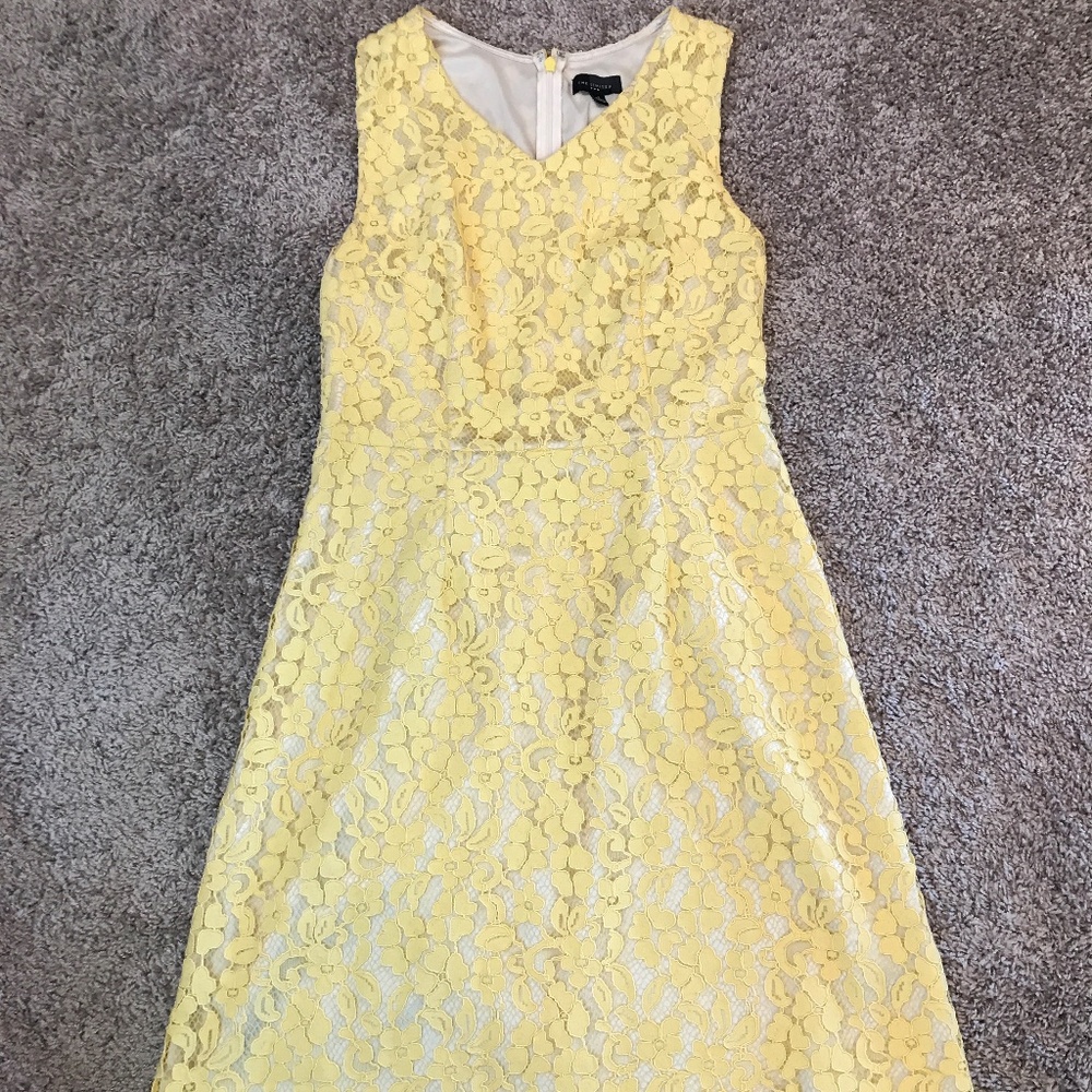 Yellow Lace Dress